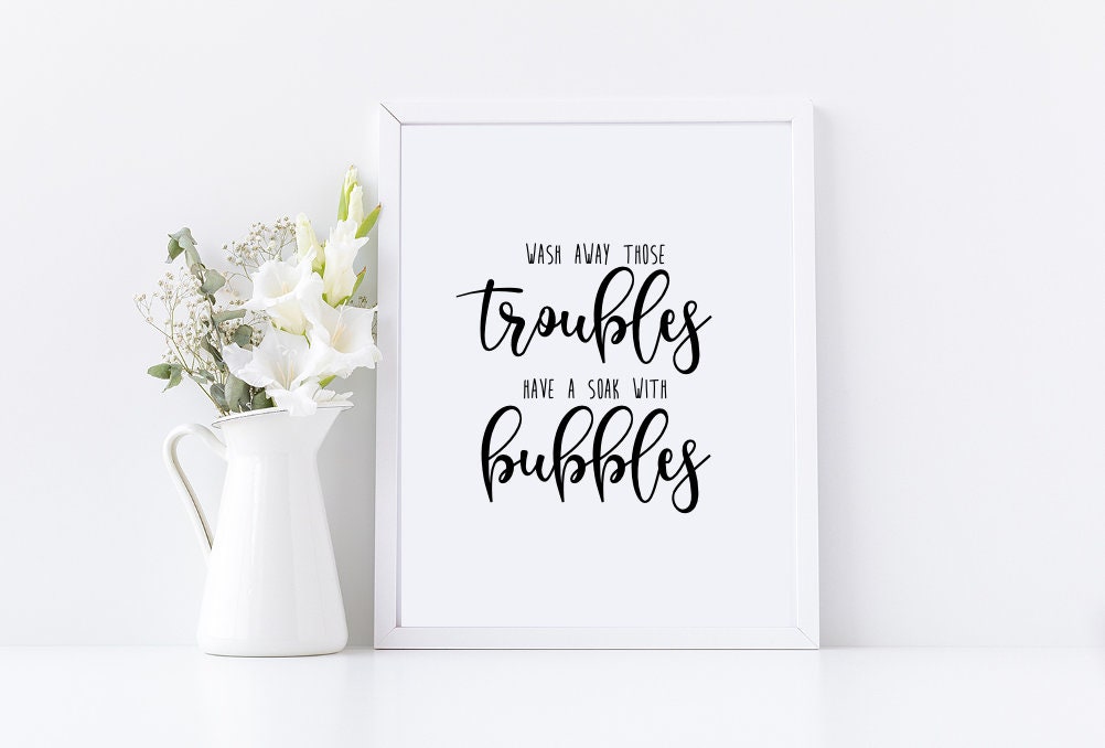 Digital Print Instant Download Bathroom Decor Comes With - Etsy