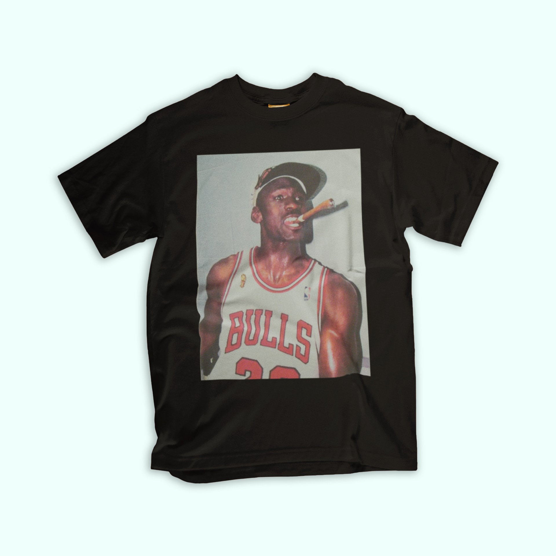 Hot Michael Jordan Repeat Three Peat Bootleg Rap Vintage Style T