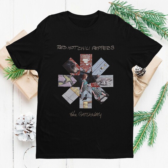 Vintage 90s Red Hot Chili Peppers Unisex T Shirt, Inspired Logo 