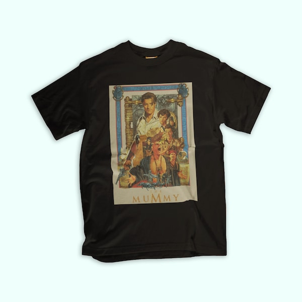 Die Mumie Brendan Fraser Vtg Retro Unisex T-Shirt
