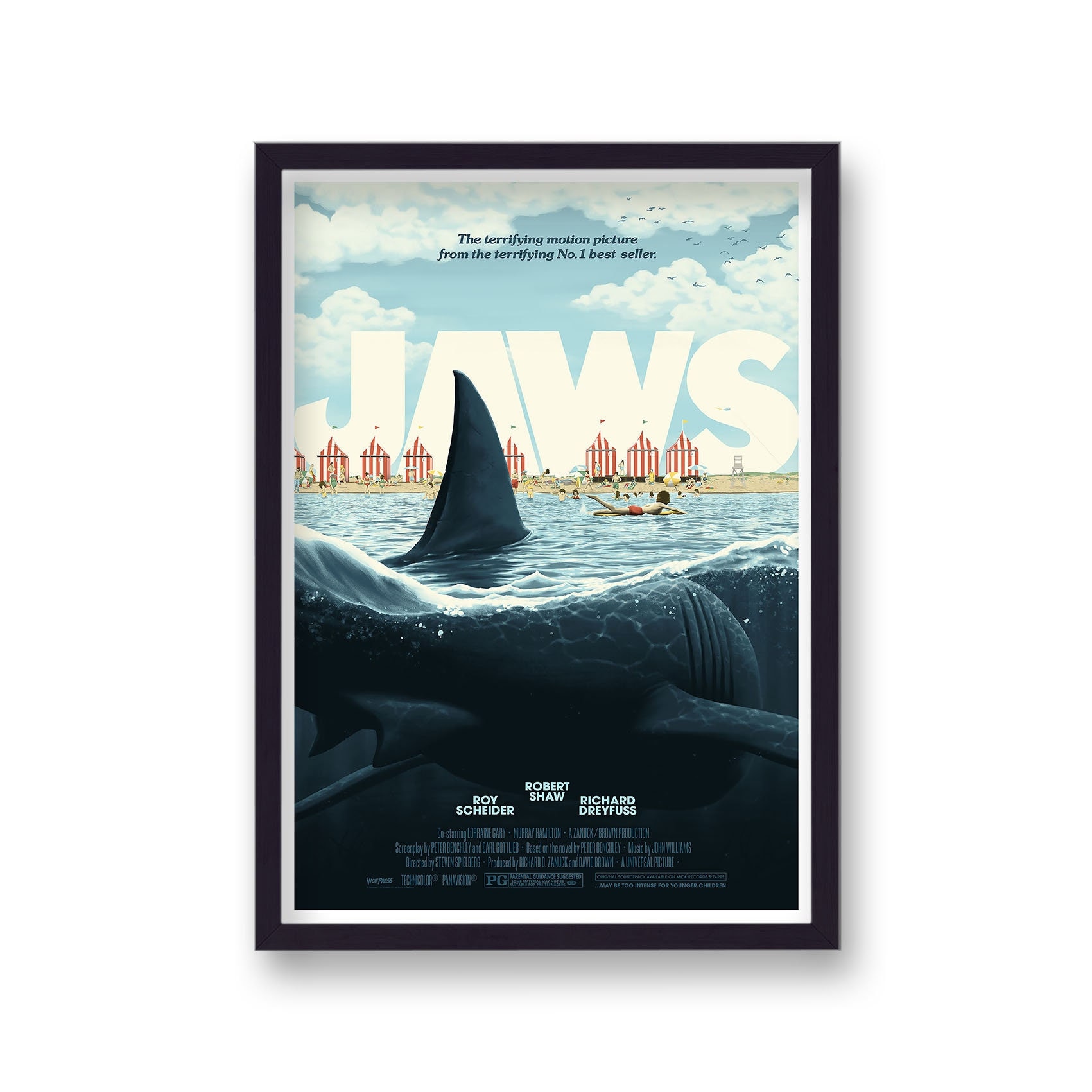 Discover Jaws V10 Reimagined Movie Poster