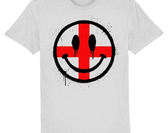 England 2026 T shirts in White or Red! Football's Coming Home!