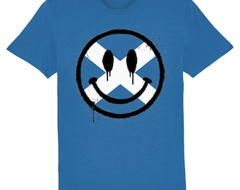 Scotland 2026 T shirts in Blue or White!