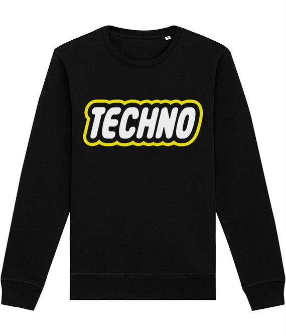 Techno Sweatshirt Made from 280 GSM 85 percent Organic Cotton 15 percent Recycled Polyester