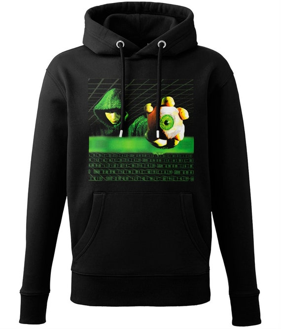 Genetic Dystopian Rave Art Hoodie – Organic Cotton Blend