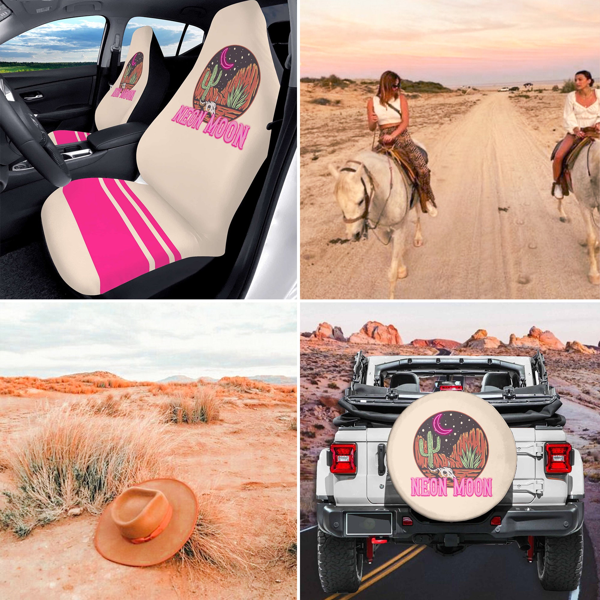 Cowboy Car Mats Cowgirl Aesthetic Car Accessories for Women Car Floor Mats  Boho Car Accessories Boho New Mexico Texas Arizona Ut - AliExpress