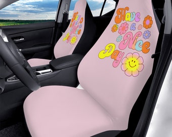 LedBack Decorative Blue Rose Print Car Seat Covers for Women Girls,Front Seats Only,Universal Fit for Most Cars,SUVs,Trucks or Van,Set of 2 LedBack Decorative Blue Rose Print Car Seat Covers for Women Girls,Front Seats Only,Universal Fit for Most Cars,SUVs,Trucks or Van,Set of 2