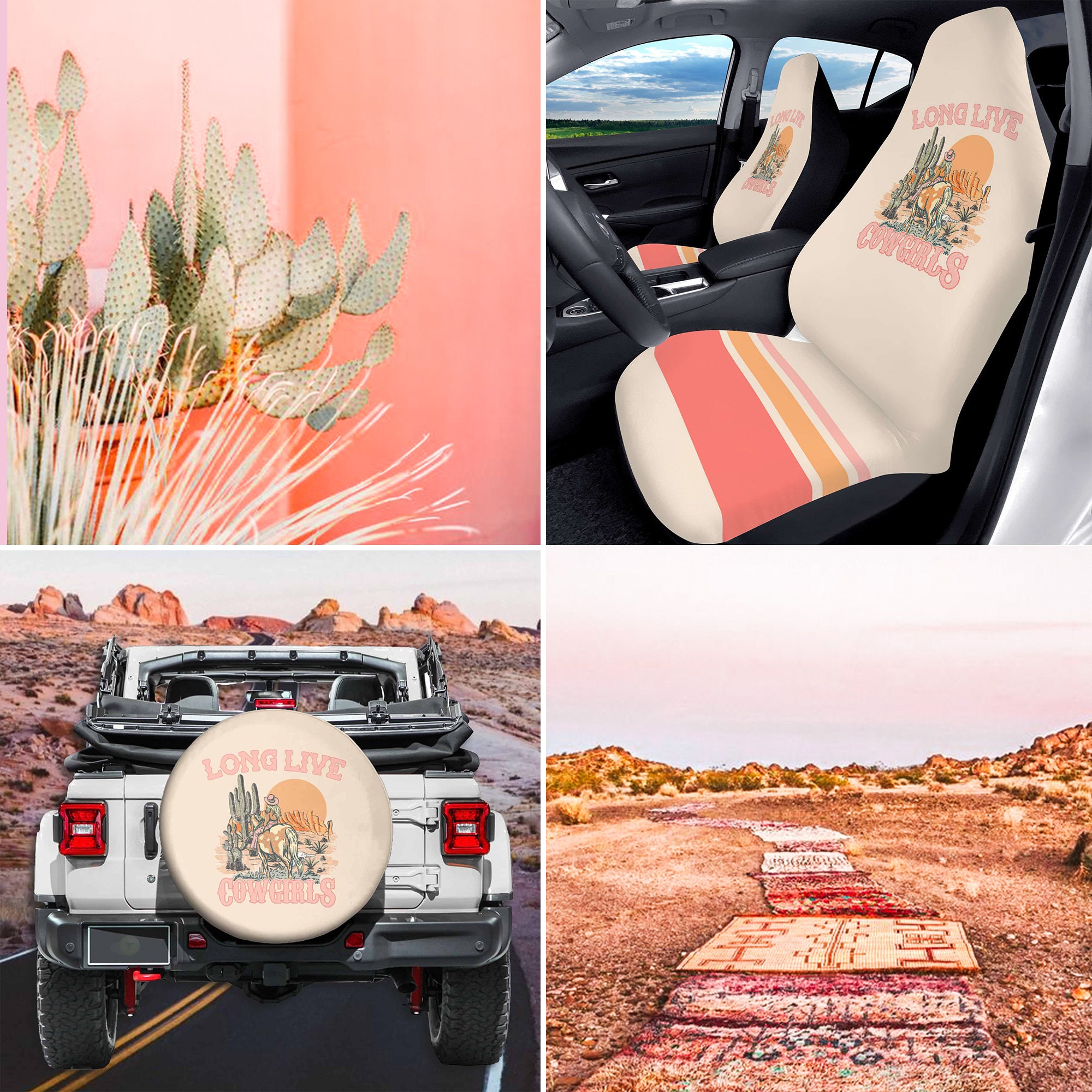 .com: car accessories boho