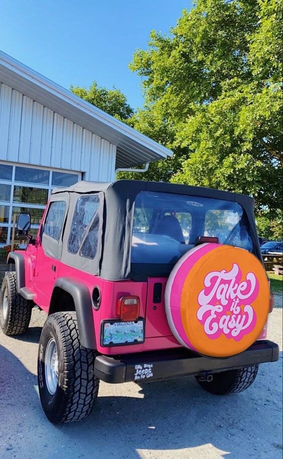 Spare Tire Cover Girly Tire Cover Car Accessories Cute Car - Etsy