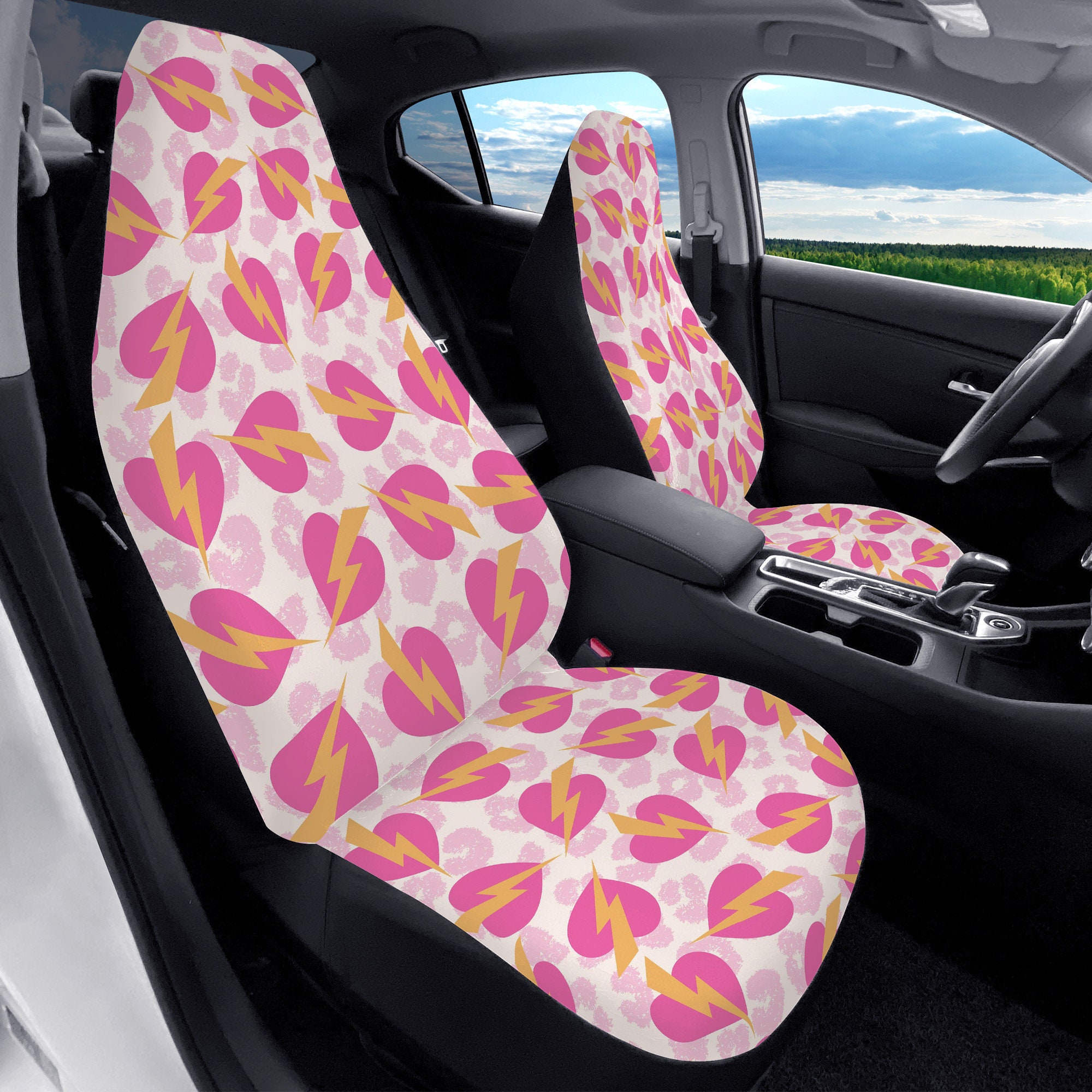 Boho Car Seat Covers, Girly Car Accessories, Car Gifts for Her