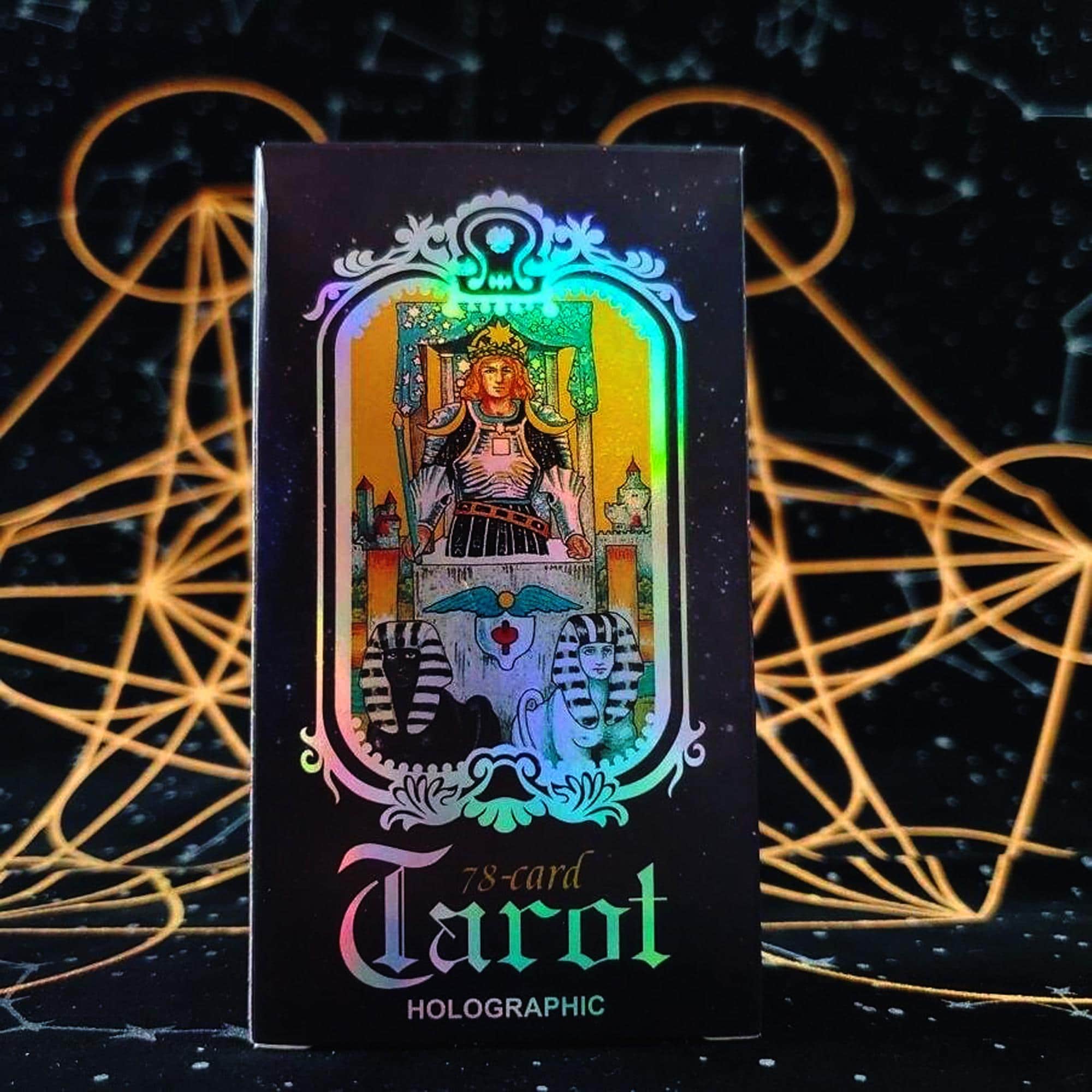 Holographic Rider Waite Tarot Deck, Rainbow Foil Divination Gift, Card-only Edition - Etsy Holographic Rider Waite Tarot Deck, Rainbow Foil Divination Gift, Card-only Edition - Etsy