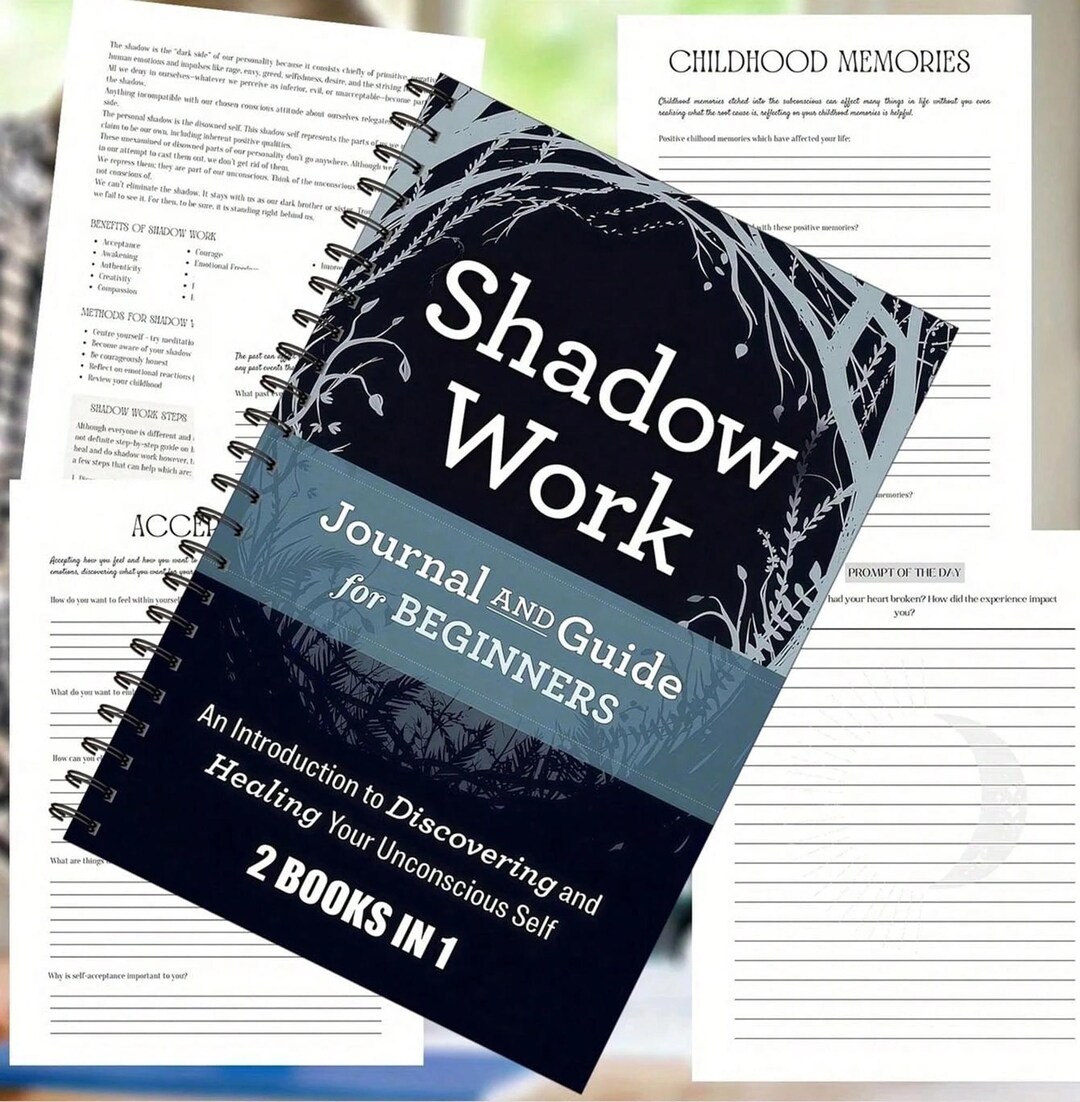 Shadow Work Journal for Beginners, Guided Prompts for Inner Child ...