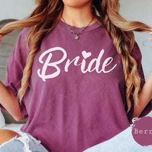 Bride T-Shirt for Women, Future Mrs. Tee, Bachelorette Party TShirt, Bridal Shower Outfit, Engagement Gift for Bride to Be, Wedding Shirt