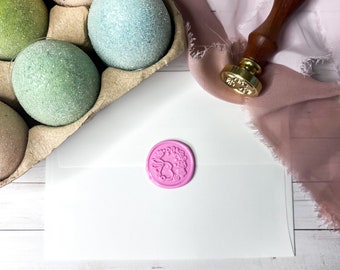 Bunny Wax Stamp I Stamp for Sealing Wax I Wax Seal Stamp I Wax Stamp for Special Occasions I Gift for Her I Gift for Him