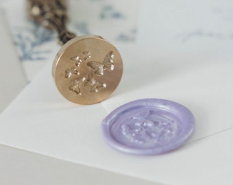 Butterfly Wax Seal Stamp I 3D Wax Seal I Stamp for Sealing Wax I Wax Seal Stamp I Stationary Wax Seal I Invitation Wax Stamp