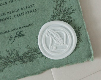 Quill and Ink Wax Seal Stamp, Vintage Writing Wax Stamp for Letters, Journals, Invitations & Author Gifts, Antique Seal for Stationery Lover