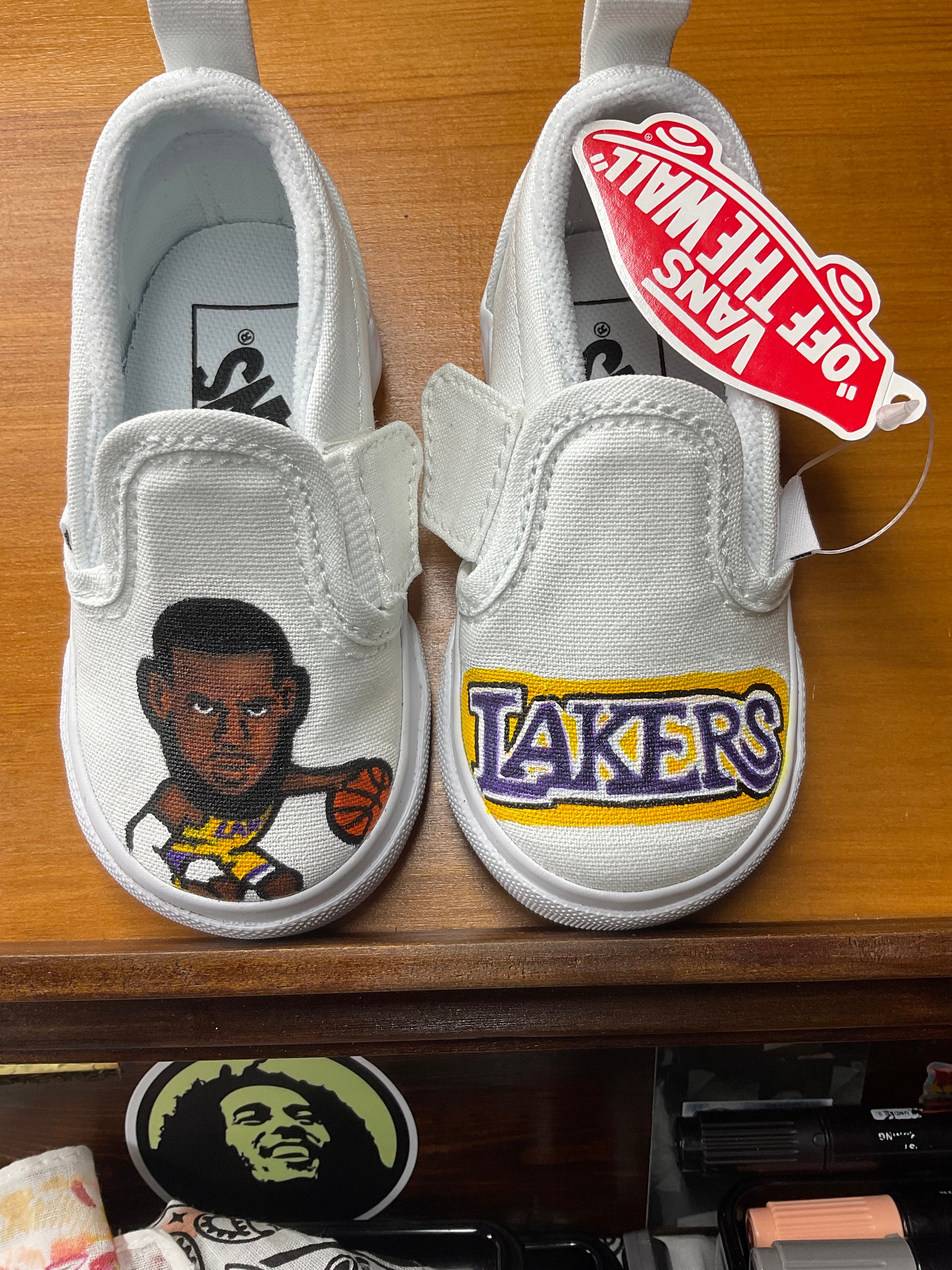 Lakers vans shoes deals