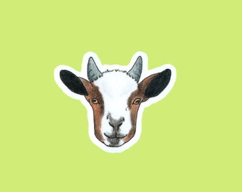 Adorable Goat Sticker