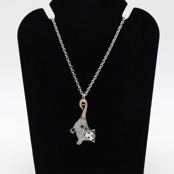 Hanging Opossum Necklace