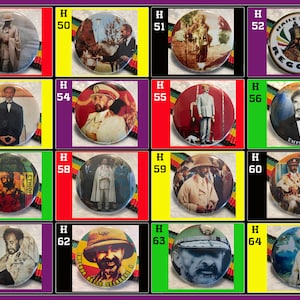 HIM Haile Selassie I Rastafari Pins Badges Buttons Page #4