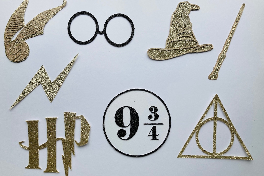 Harry Potter Cupcake Toppers - Etsy