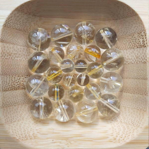 Perles Citrine