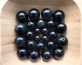 Obsidian Beads