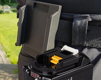 Tactical Makita Battery Holster Carrier with lock