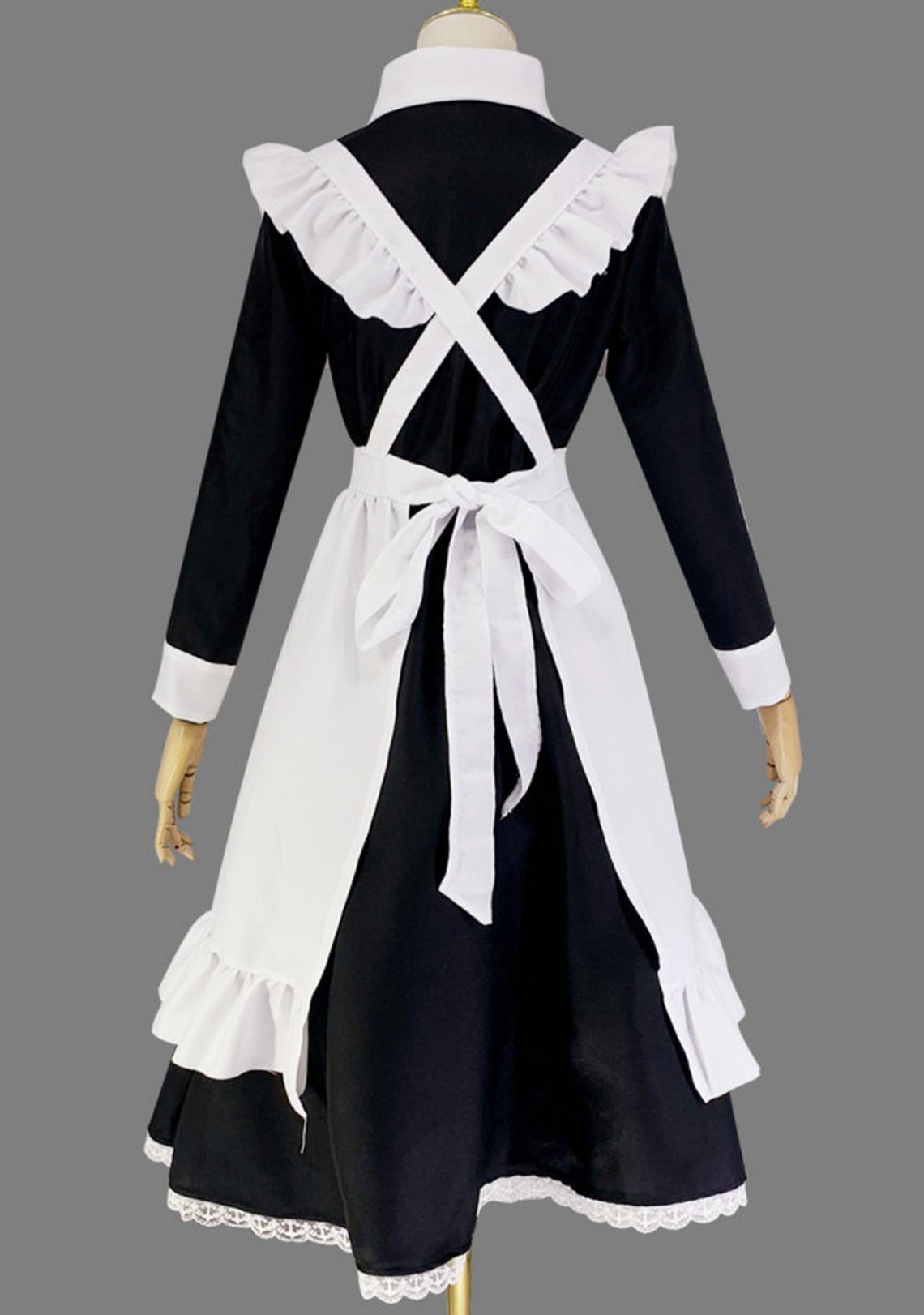 Traditional Maid Dress Longsleeved Maid Dress Cute Dress Etsy