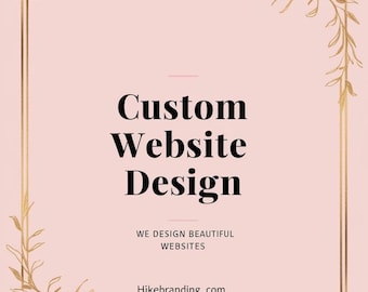 Custom Website Design: Small Business WordPress, Shopify, Squarespace