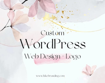 Custom WordPress Website Design with Logo: Mobile Responsive