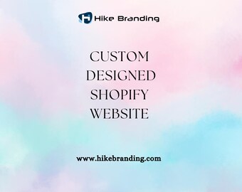Custom Designed Shopify Website: E-commerce Store Setup