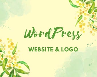 Custom WordPress Website and Logo Design: Mobile-Friendly
