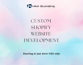 Custom Shopify Website Design & Development