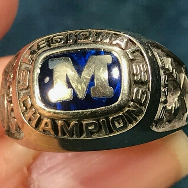 University of Michigan Class Ring Etsy