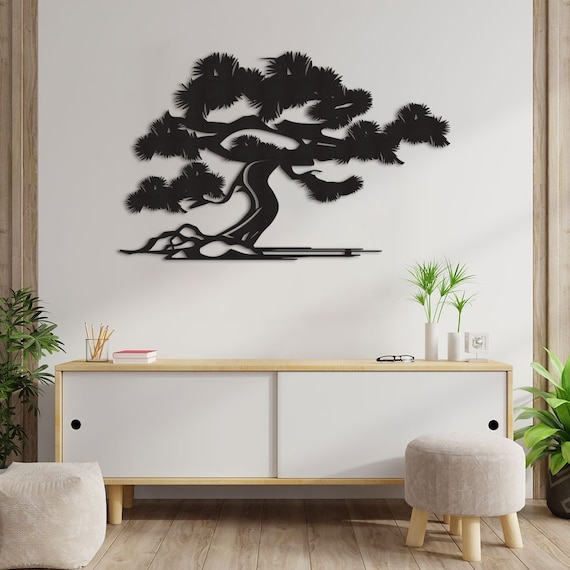 Wanddeko Bonsai aus Holz, Wanddeko Wohnzimmer, Wanddeko Schlafzimmer  Wandkunst, Wohndeko, Tiere, Zum Aufhngen an der Wand - Etsy sterreich