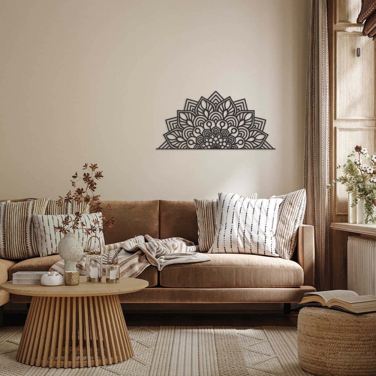 2 Fisch Wanddekorationen Aus Holz - Nautische Deko Für Bad & Wohnzimmer