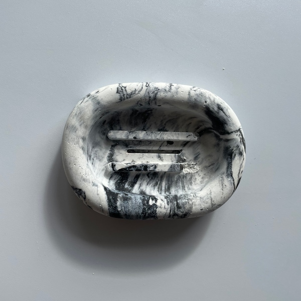 Marble Cement soap dish