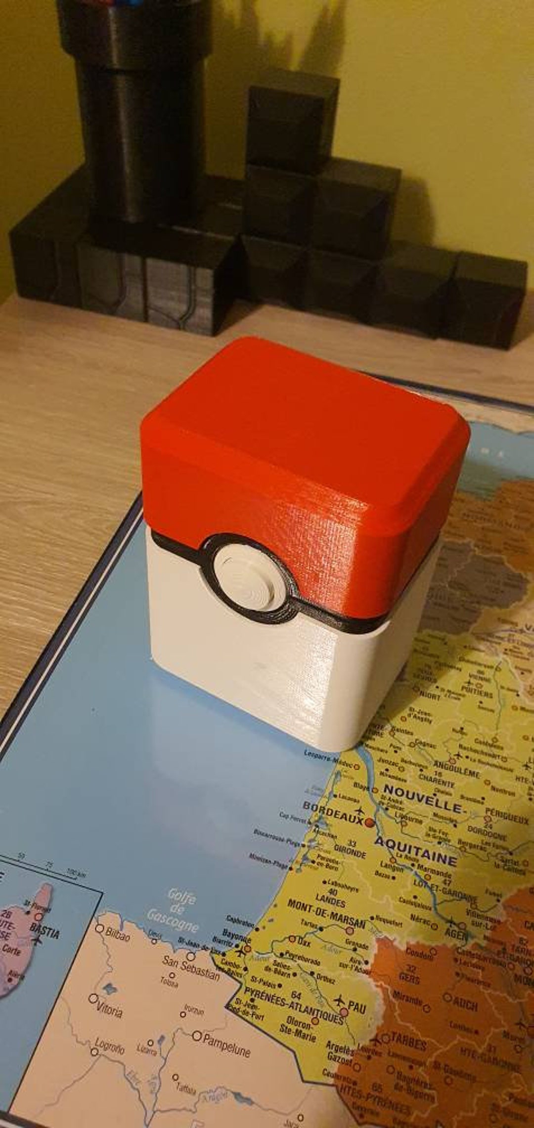 Pokemon Card Storage Box Etsy