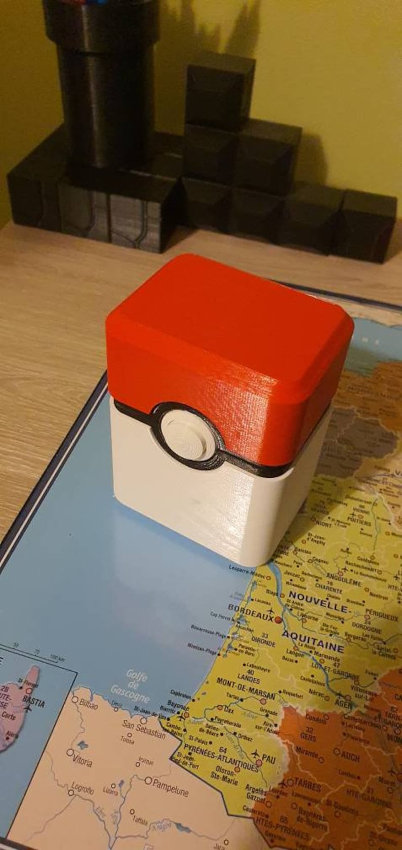 Pokemon Card Storage Box Etsy