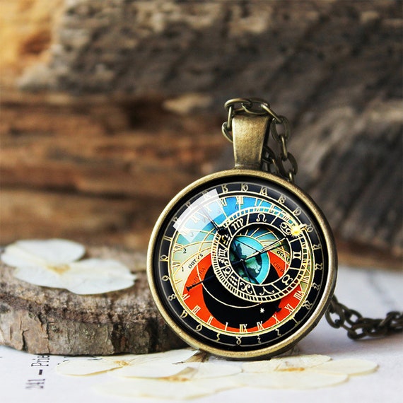 Clock Necklace