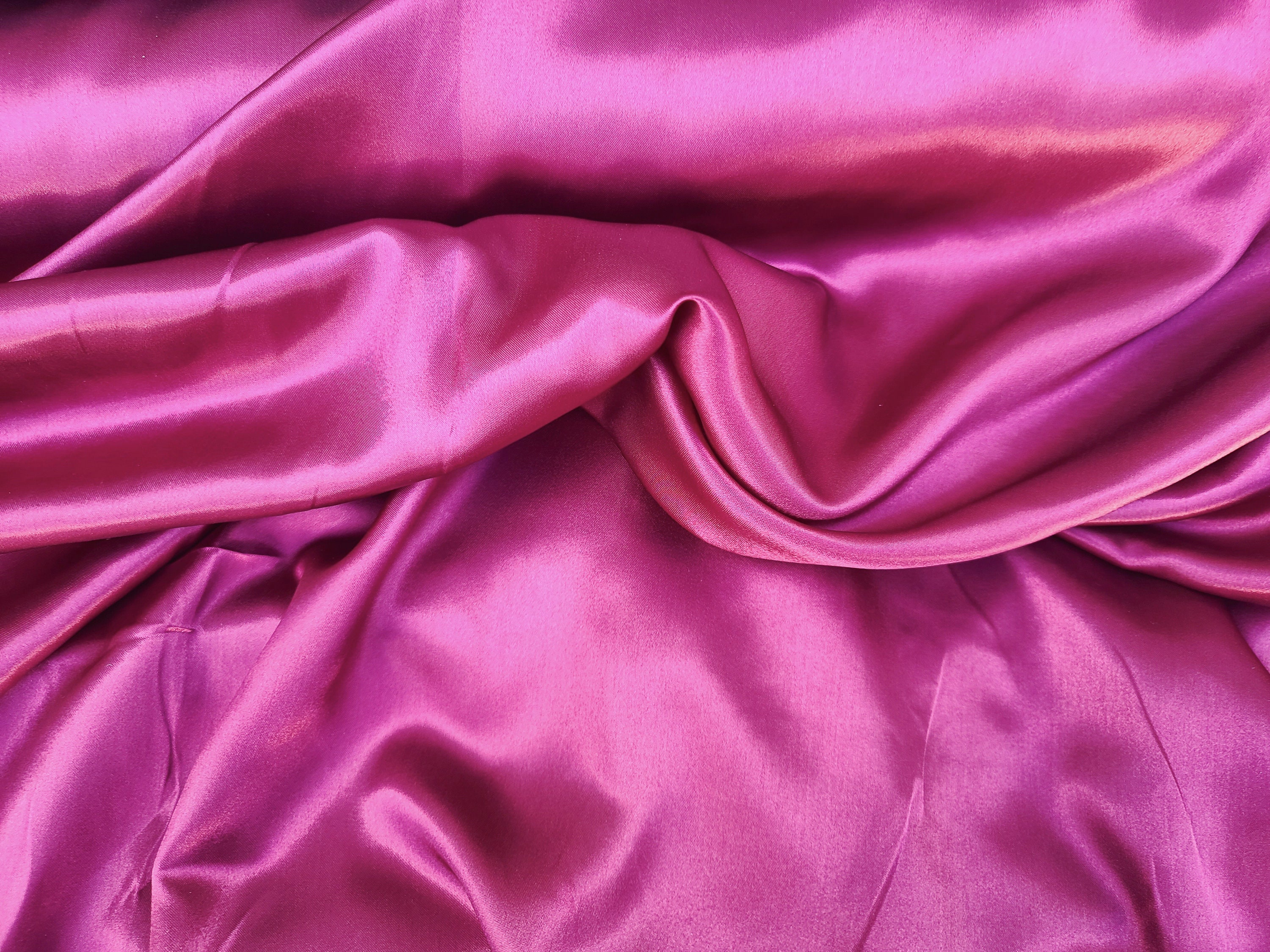 Pink Satin Fabric -  Canada