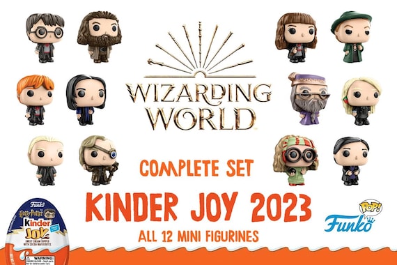 ★超レア・日本非売品★ Funko ハリーポッター Kinder フィギュア NEW 2023 KINDER JOY FUNKO + Harry Potter + complete set of 12