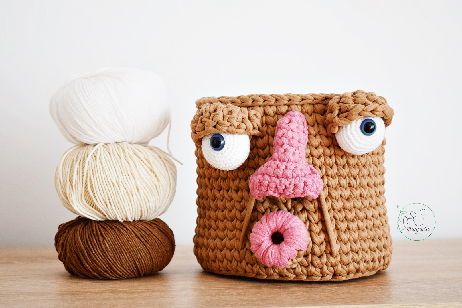 T-shirt Yarn Bowl Crochet Pattern — Pops de Milk - Fun and Nerdy