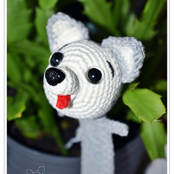 Wolf bookmark, zakładka wilczek, crochet pattern, crochet bookmark pattern, amigurumi, gift, zakładka do książki