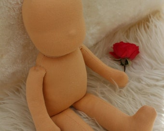 Handgemaakt Waldorf-poppenlichaam. Leeg poppenlichaam. Maak je eigen pop.  steiner pop, waldorf bambola, waldorf munecas, waldorf poupee