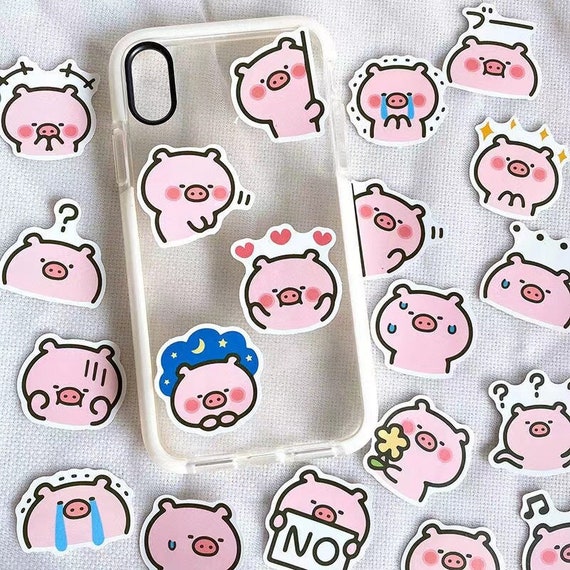 Pink Piggy Sticker Set Pink Piggy Sticker Set