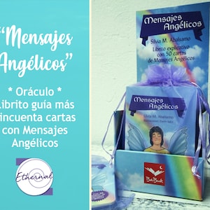 Oráculo de Mensajes Angélicos * 50 cartas con Mensajes Angélicos más librito guía * Arcángeles * Para consulta y armonización * Ethernal
