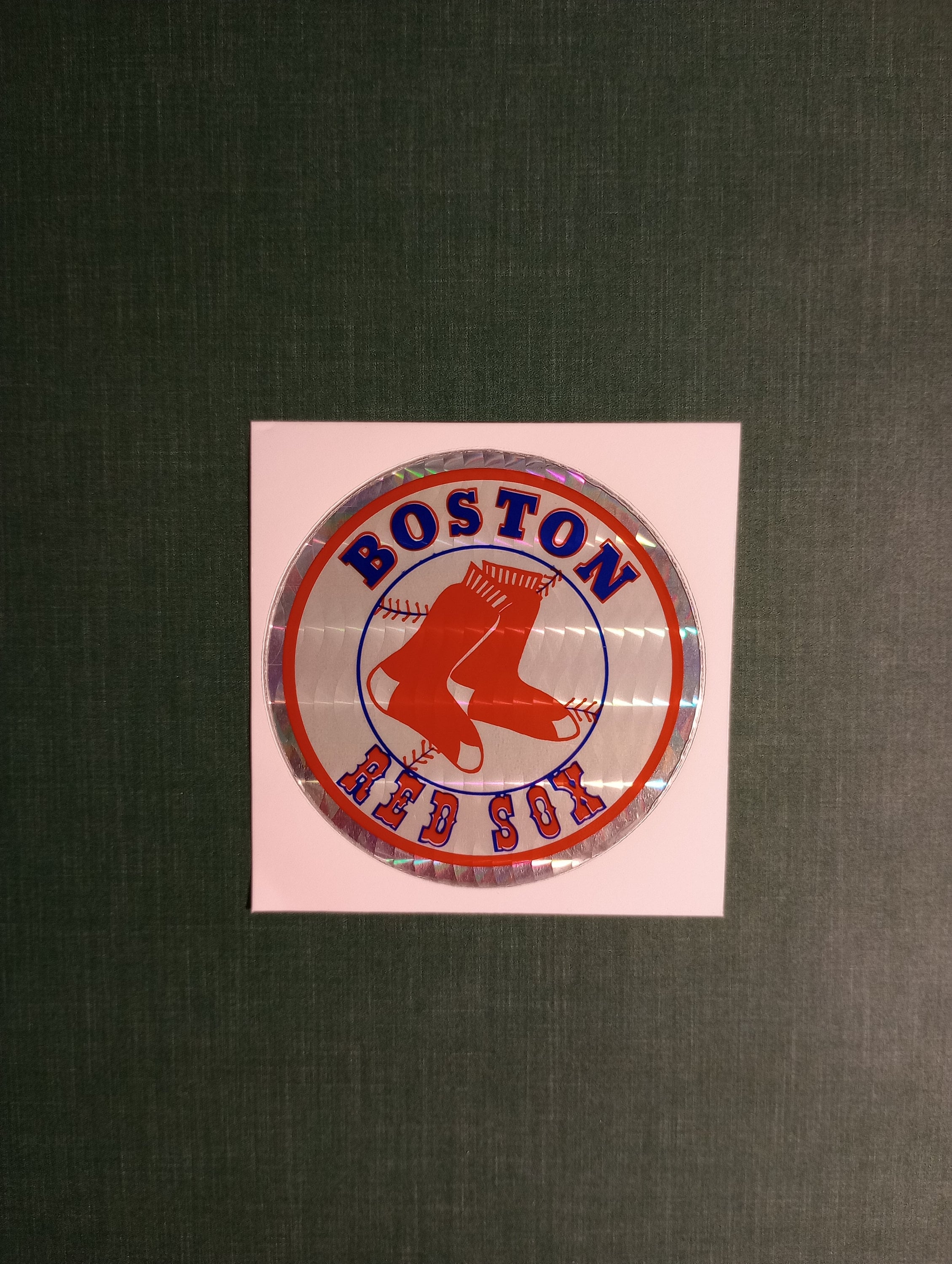 Boston B Sport Fan Patriots Celtics Bruins Celtics Vinyl Sticker Decal  Cornhole