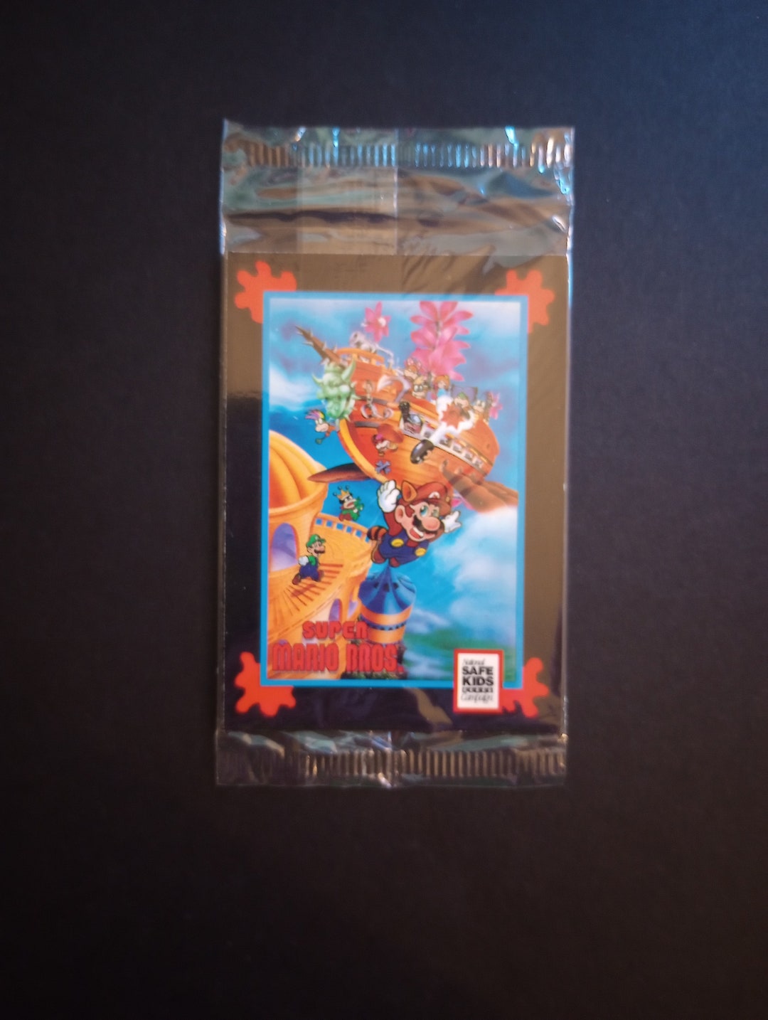 Vintage Nintendo Super Mario Bros Trading Card Pack 90s Etsy